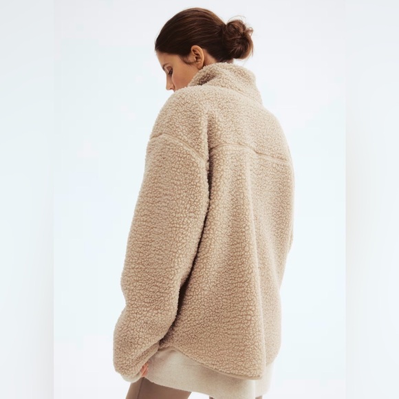 NWT H&M Babywearing Sherpa Fleece Jacket - Picture 5 of 10